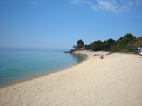 Греция, пол-в Халкидики пляж отеля LAGOMANDRA BEACH 4*